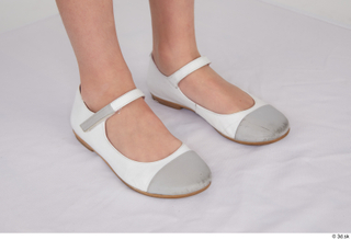 Doroteya casual foot shoes white ballerina flats 0008.jpg